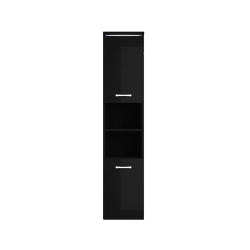 Colonne Paso Hauteur 160 Cm Noir Brillant