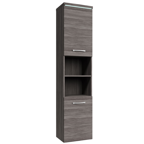 Colonne De Rangement Paso 160 Cm - Chêne Gris