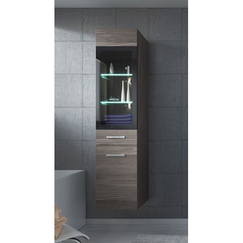 Colonne Rio Hauteur 131 Cm Chêne Gris