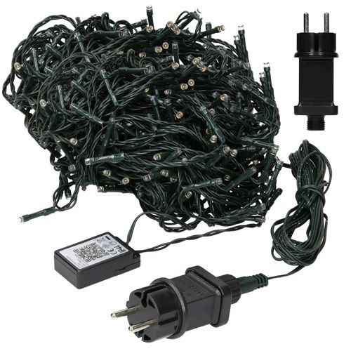 Guirlande Lumineuse Noël 720 LEDs Blanc Froid Déco Eclairage Extérieur/intérieur