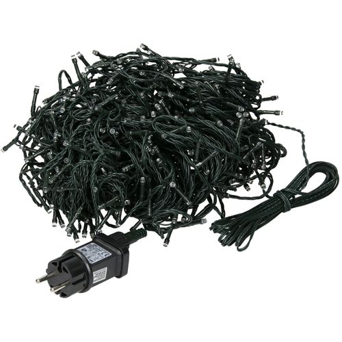 Guirlande Lumineuse De Noël 320 LED Déco Blanc Chaud Ip44 Intérieur/extérieur