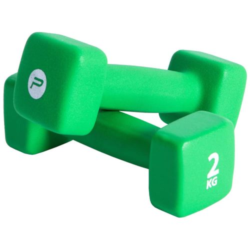 Ensemble D'haltères 2x2 Kg Néoprène Vert