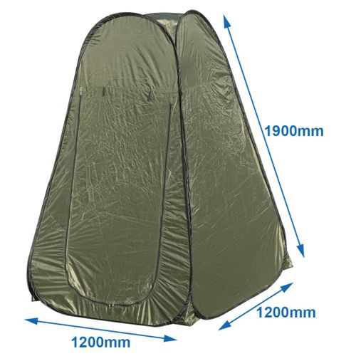 Tente D'intimité Escamotable Polyester Vert