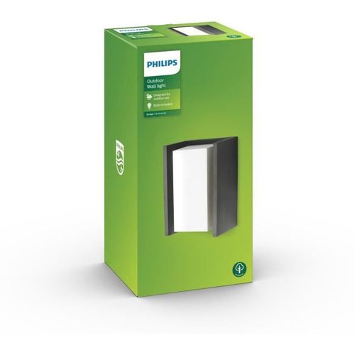 Applique Murale Bridge - Anthracite - 1x15w - LED