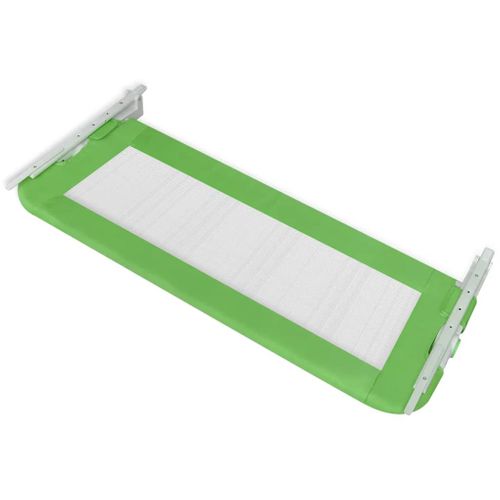 Barrière De Lit De Sécurité Pour Tout-petits 2pcs Vert 102x42cm