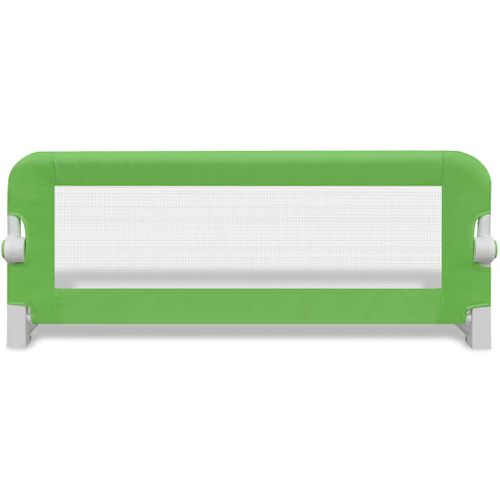 Barrière De Lit De Sécurité Pour Tout-petits 2pcs Vert 102x42cm