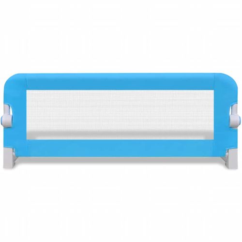 Barrière De Lit De Sécurité Pour Tout-petits 2pcs Bleu 102x42cm