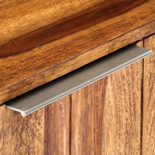 Meuble TV 140x30x40 Cm Bois Massif