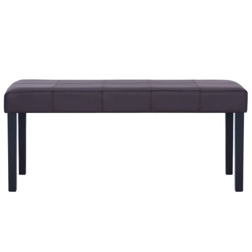 Banc 106 Cm Marron Simili