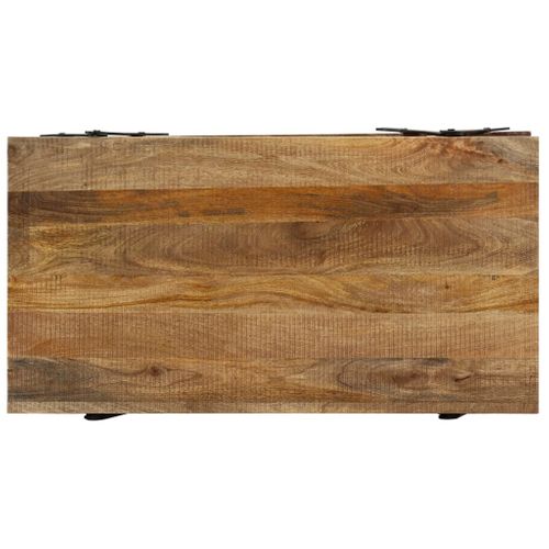 Table Basse 115x60x40 Cm Bois De Manguier Massif