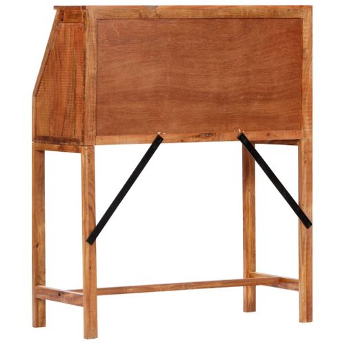Bureau 90x40x107 Cm Bois D'acacia Massif