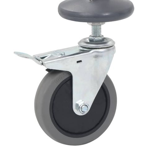 Chariot De Cuisine Pour 16 Plateaux 38x55x163 Cm Inox