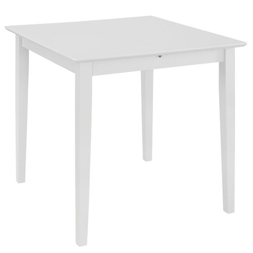 Mobilier De Salle à Manger 3 Pièces Mdf Blanc