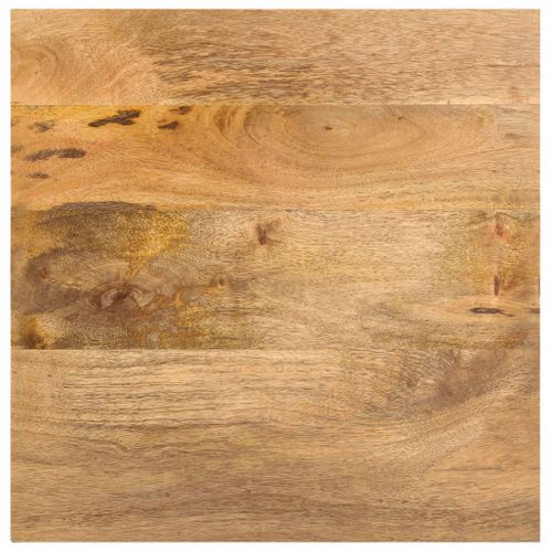 Table D'appoint 43 X 43 X 40 Cm Bois De Manguier Massif