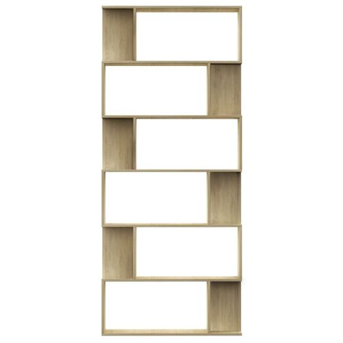 Bibliothèque/séparateur De Pièce Chêne Sonoma Bois Contreplaqué