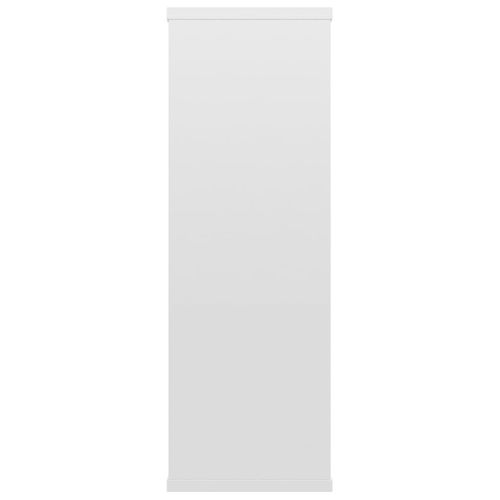 Étagère D'angle Murale Noir 20x20x127,5 Cm Bois Contreplaqué