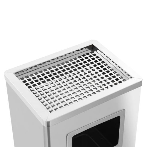 Poubelle à Cendrier D'hôtel 45 L Acier Inoxydable