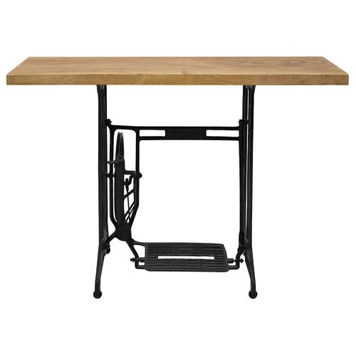 Table Console Avec Machine à Coudre 110x40x75 Cm