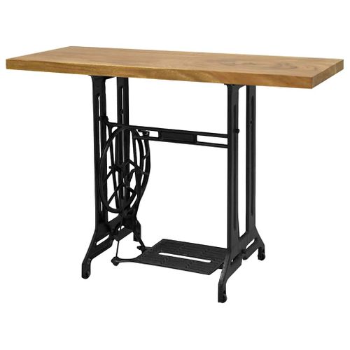 Table Console Avec Machine à Coudre 110x40x75 Cm