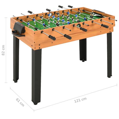 Table De Jeu Multiple 15 En 1 121x61x82 Cm Érable