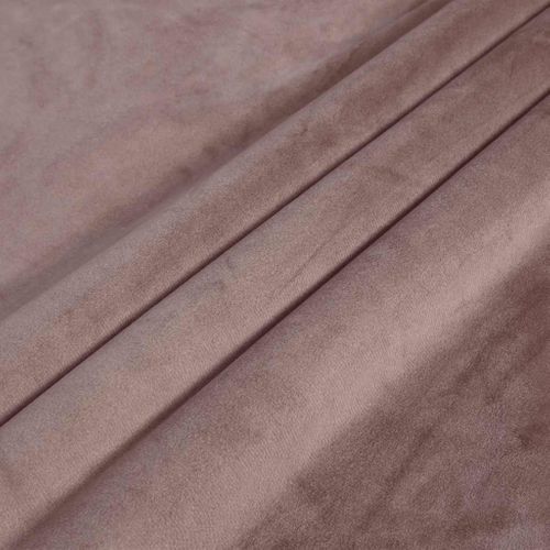 Rideau Occultant Avec Anneaux En Métal Velours Rose 290x245 Cm