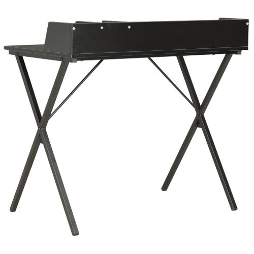 Bureau Noir 80x50x84 Cm