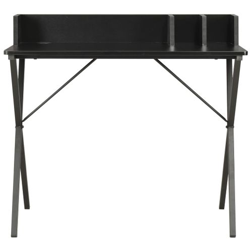 Bureau Noir 80x50x84 Cm