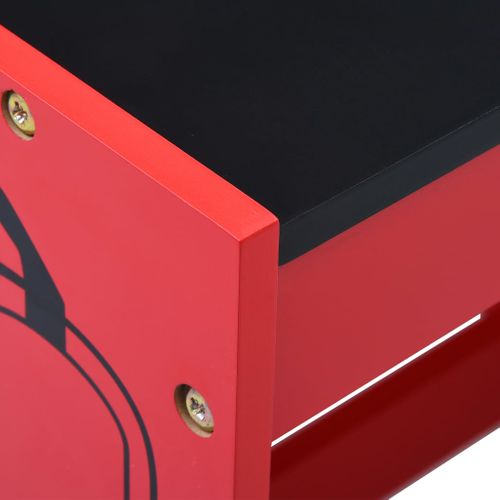 Jeu De Table Et Chaises D'enfants 3 Pièces Camion De Pompiers Bois