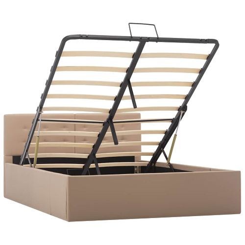 Cadre De Lit à Rangement Hydraulique Sans Matelas 120x200 Cm