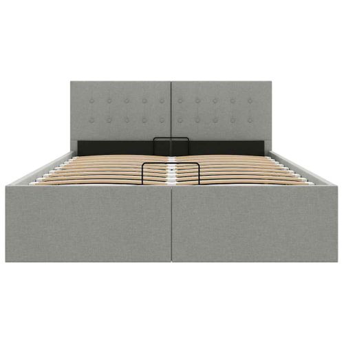 Cadre De Lit à Rangement Hydraulique Sans Matelas 120x200 Cm