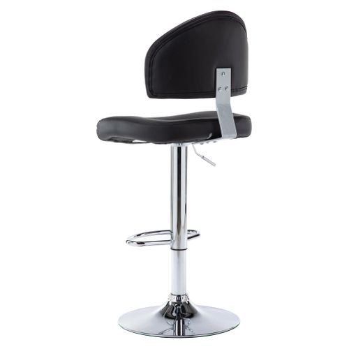 Tabouret De Bar Noir Simili