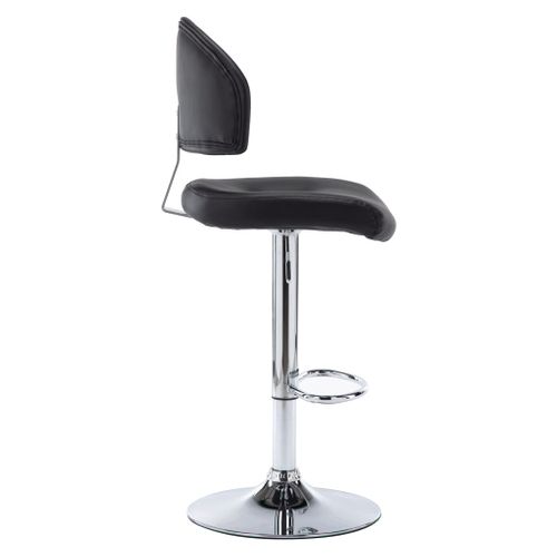 Tabouret De Bar Noir Simili