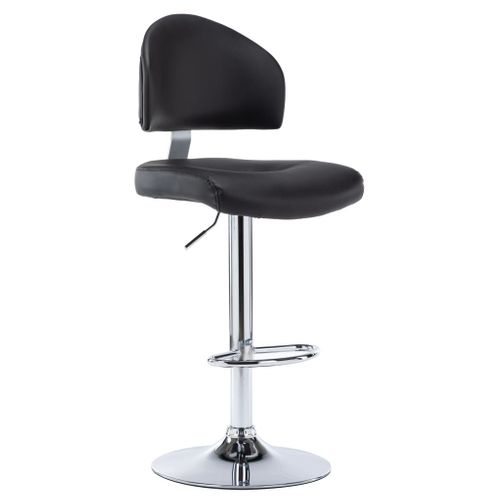 Tabouret De Bar Noir Simili