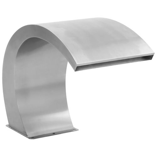 Fontaine Piscine LED Acier Inoxydable 30x60x45 Cm 15 LEDs Blanc Ip68