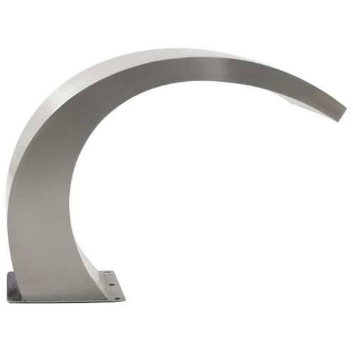 Fontaine Piscine LED Acier Inoxydable 30x60x45 Cm 15 LEDs Blanc Ip68