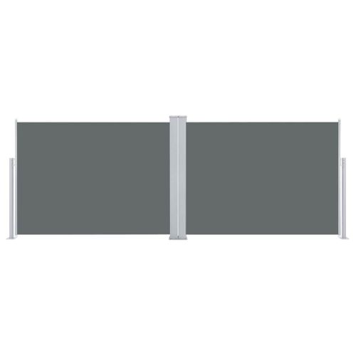 Auvent Latéral Rétractable Anthracite 100 X 1000 Cm