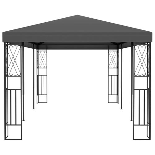 Belvédère 3x6 M Anthracite Tissu