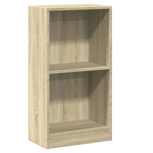 Bibliothèque Chêne Sonoma 40x24x75 Cm Bois Contreplaqué