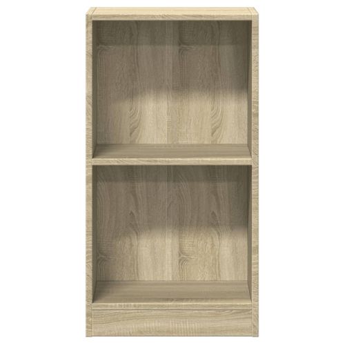 Bibliothèque Chêne Sonoma 40x24x75 Cm Bois Contreplaqué