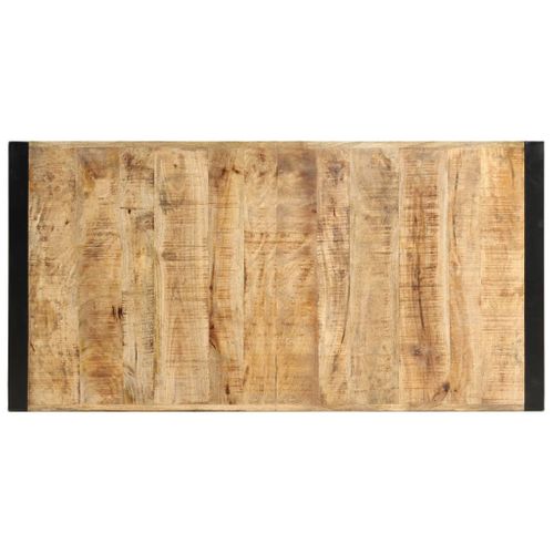 Table De Bar 140x70x110 Cm Bois De Manguier Massif