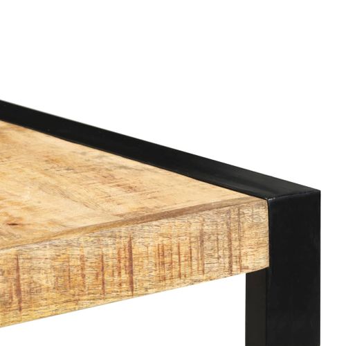Table De Bar 140x70x110 Cm Bois De Manguier Massif
