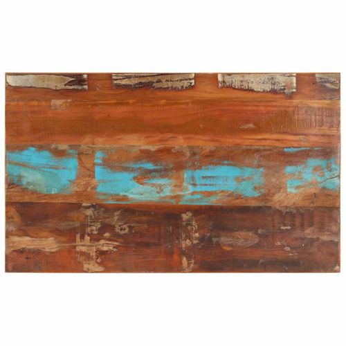 Dessus De Table Rectangulaire 60x100 Cm 15-16 Mm Bois Récupéré