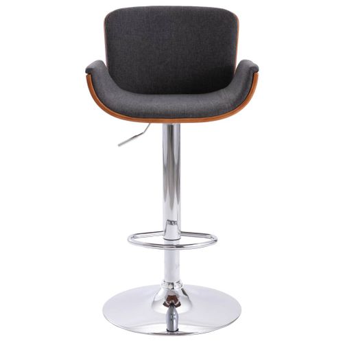 Tabouret De Bar Gris Tissu