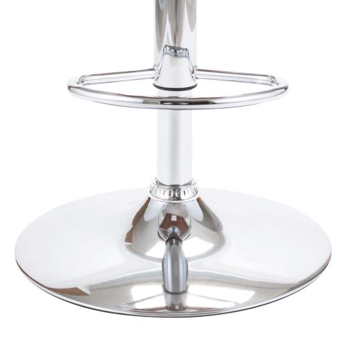 Tabouret De Bar Contreplaqué Et Tissu Gris