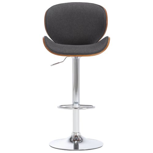 Tabouret De Bar Gris Tissu