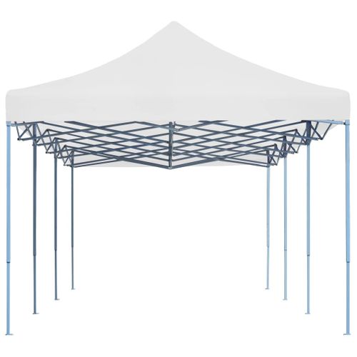 Tente De Réception Pliable 3x9 M Blanc