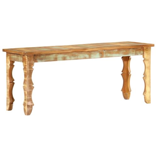 Banc 110 X 35 X 45 Cm Bois De Récupération Massif