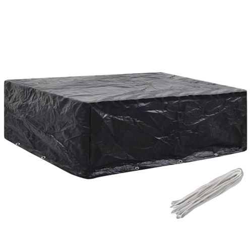 Housses De Salon De Jardin 2 Pièces 8 Oeillets 250x210x90 Cm