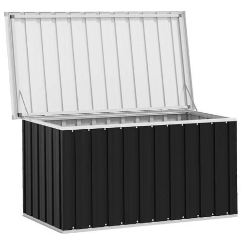 Boîte De Rangement De Jardin Anthracite 129x67x65 Cm