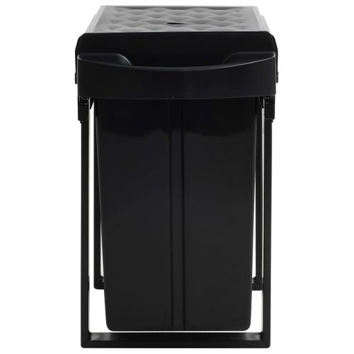 Poubelle Amovible De Cuisine Fermeture En Douceur 36 L